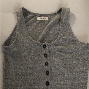 Madewell grey tank bodysuit